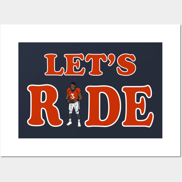 Let's Ride Wall Art by rattraptees